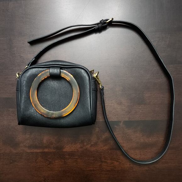 Anthropologie Lucite-Handled Mini Crossbody Bag - Picture 2 of 5